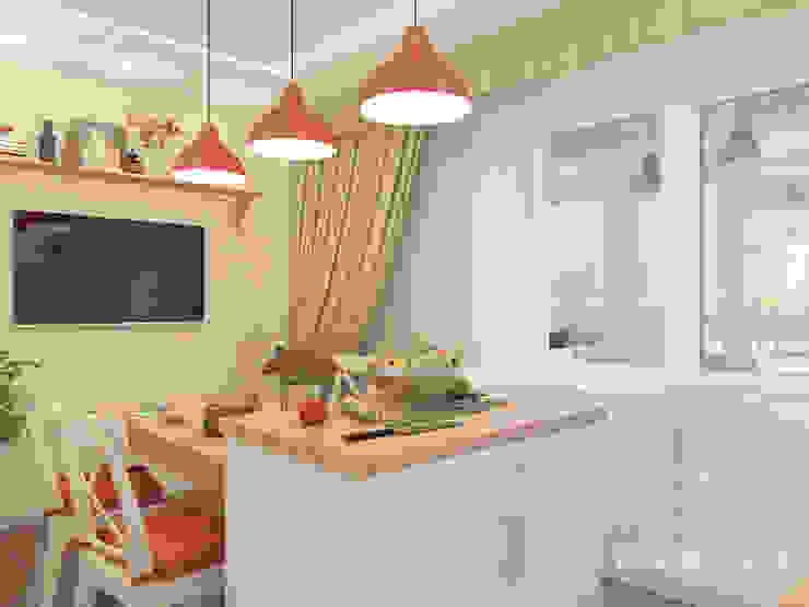 Мастерская дизайна Welcome Studio Cocinas de estilo escandinavo