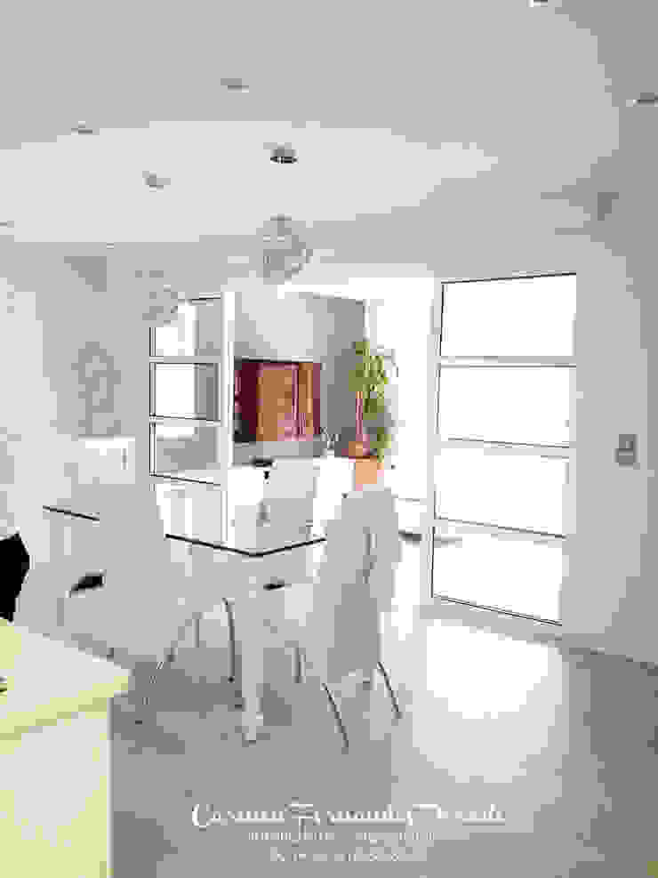 Proyecto de reforma integral , Carmen Fernandez Interiorismo y Eventos Carmen Fernandez Interiorismo y Eventos Comedores de estilo moderno