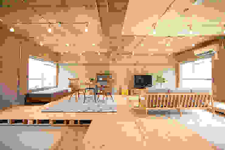 【Renotta】求めるままに組み替えられる部屋, 株式会社クラスコデザインスタジオ 株式会社クラスコデザインスタジオ Living room