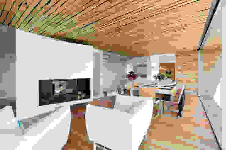 dezanove house designed by iñaki leite - fireplace Inaki Leite Design Ltd. 모던스타일 거실 inaki leite,your architect,architect london,dezanove house,yourarchitectlondon