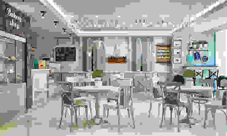Кофейня в стиле Прованс Бары и клубы в стиле кантри от Sweet Home Design Кантри