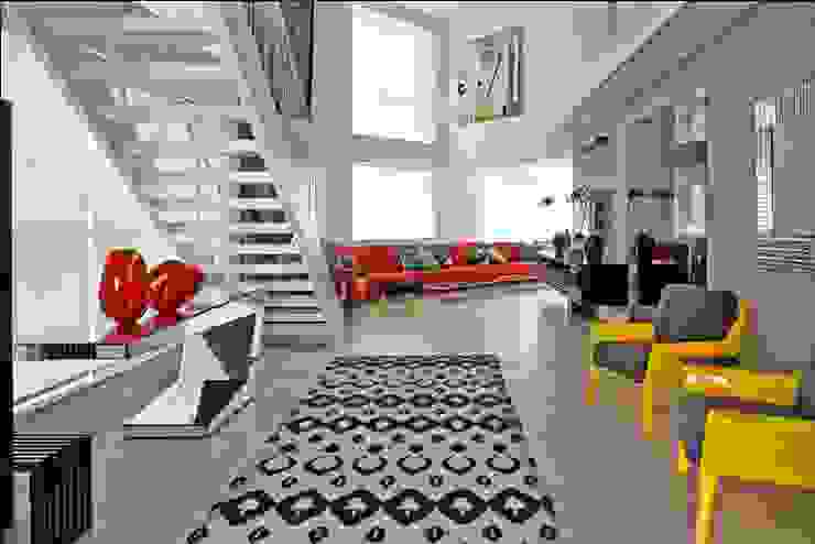 Cobertura Gutierrez Cassio Gontijo Arquitetura e Decoração Salas de estar modernas