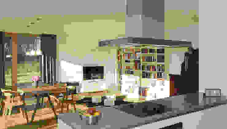 Haus S, JEBENS SCHOOF ARCHITEKTEN BDA JEBENS SCHOOF ARCHITEKTEN BDA Modern Living Room