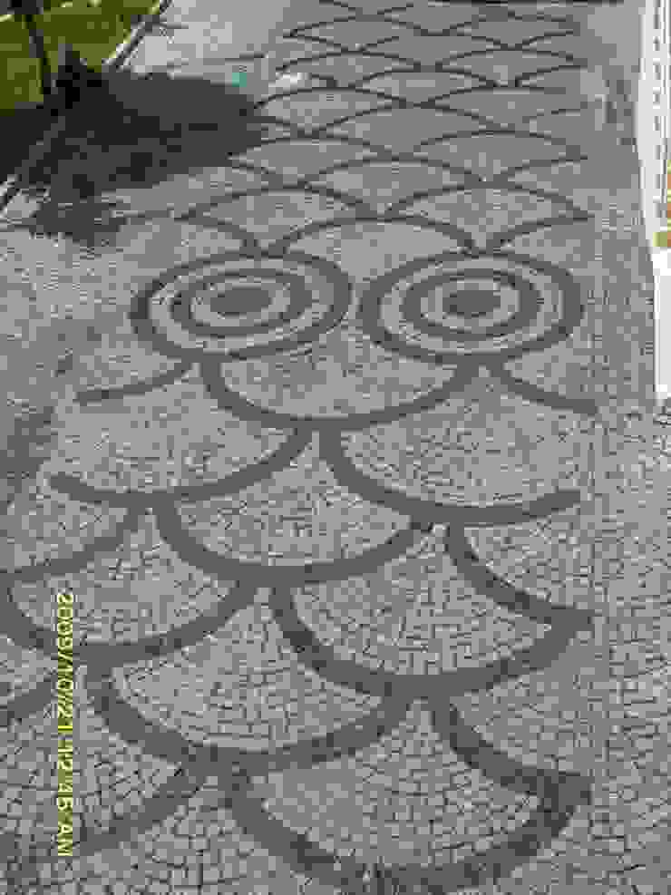 BAZALT KÜPTAŞ Moderner Garten