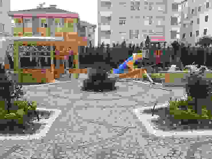 BAZALT KÜPTAŞ Moderner Garten