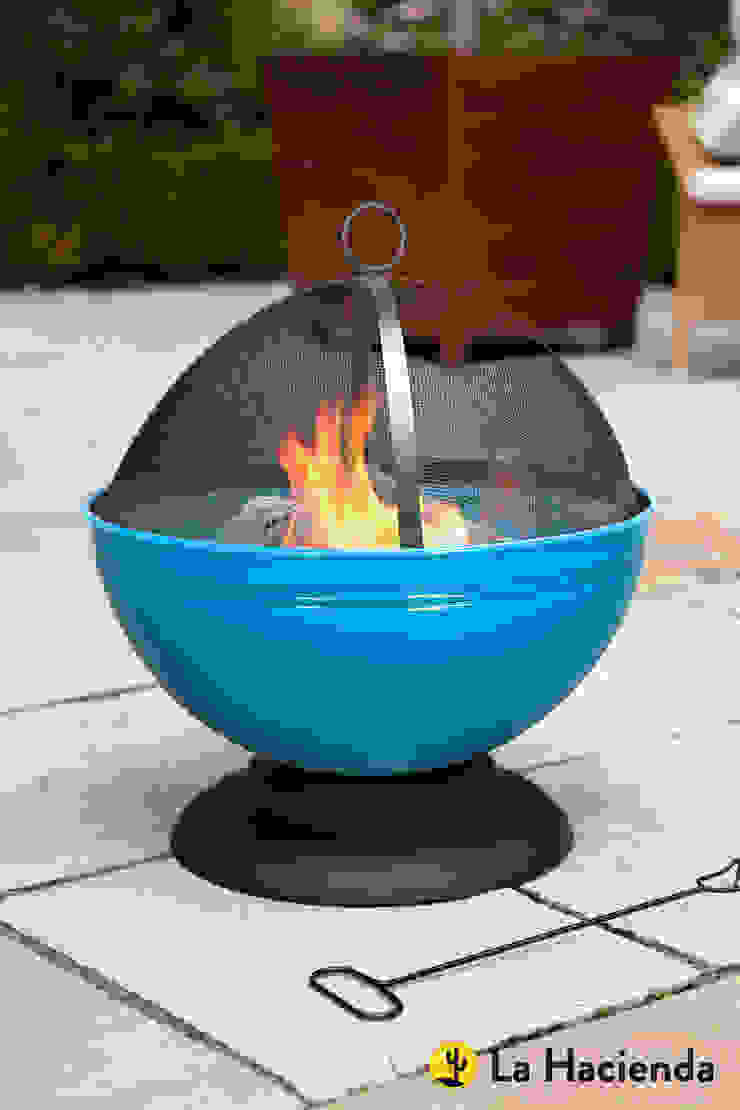 Globe - blue La Hacienda GartenFeuerplätze und Grill
