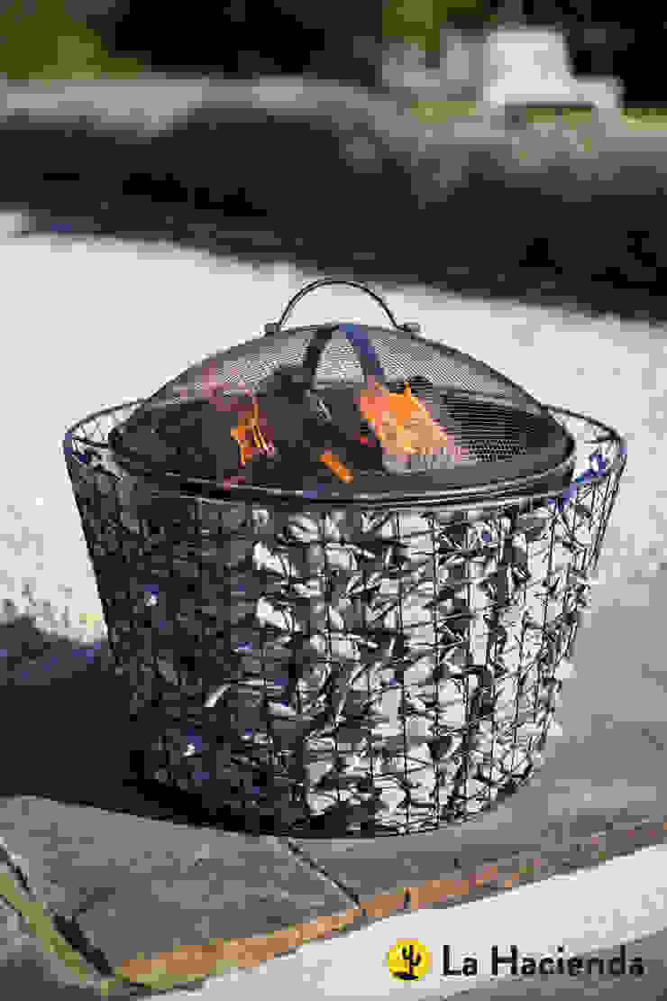 Cone Pebble mesh with grill La Hacienda GartenFeuerplätze und Grill