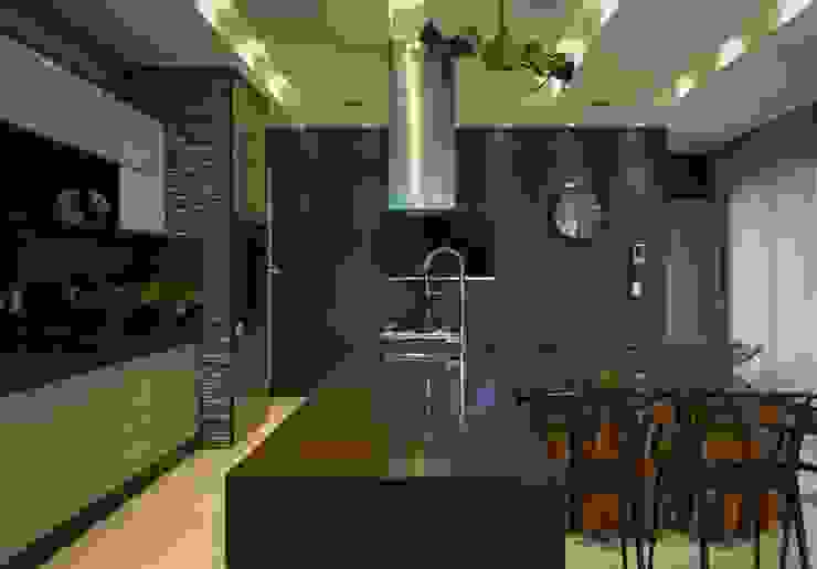 Espaço Gourmet RABAIOLI I FREITAS Cozinhas modernas