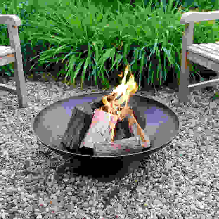 Bahçe Şöminesi, Meda Home Meda Home Modern garden Fire pits & barbecues