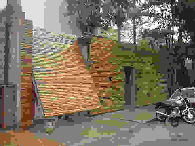 Dardos Hacia atrás esta 10 ideas con madera para el portón de tu casa | homify