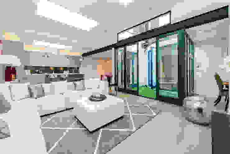 Basement Flat Refurb, Balance Property Ltd Balance Property Ltd Вітальня