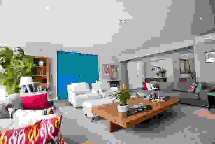 Apartamento Jardins - SP Codecorar Salas de estar ecléticas