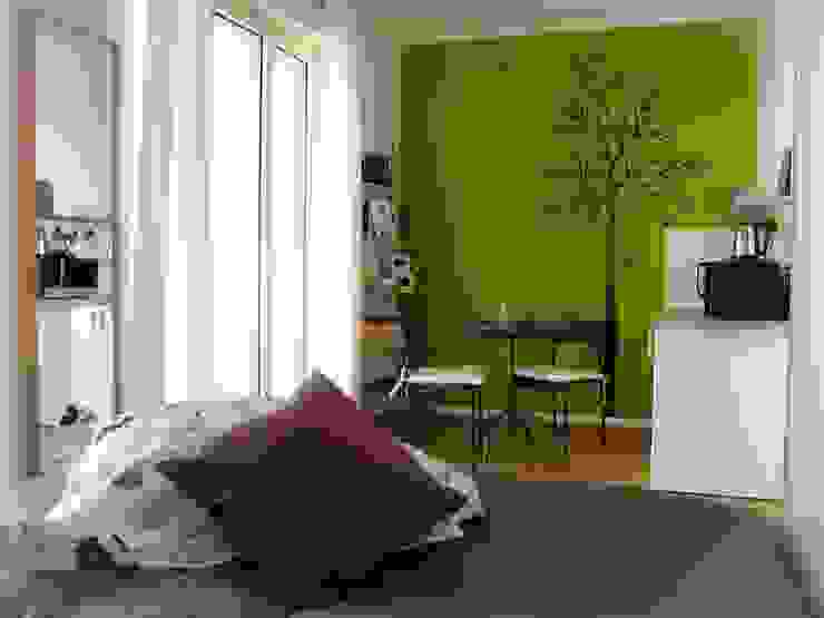 Zona pranzo AirBnb (DOPO) Clara Avagnina Home Staging