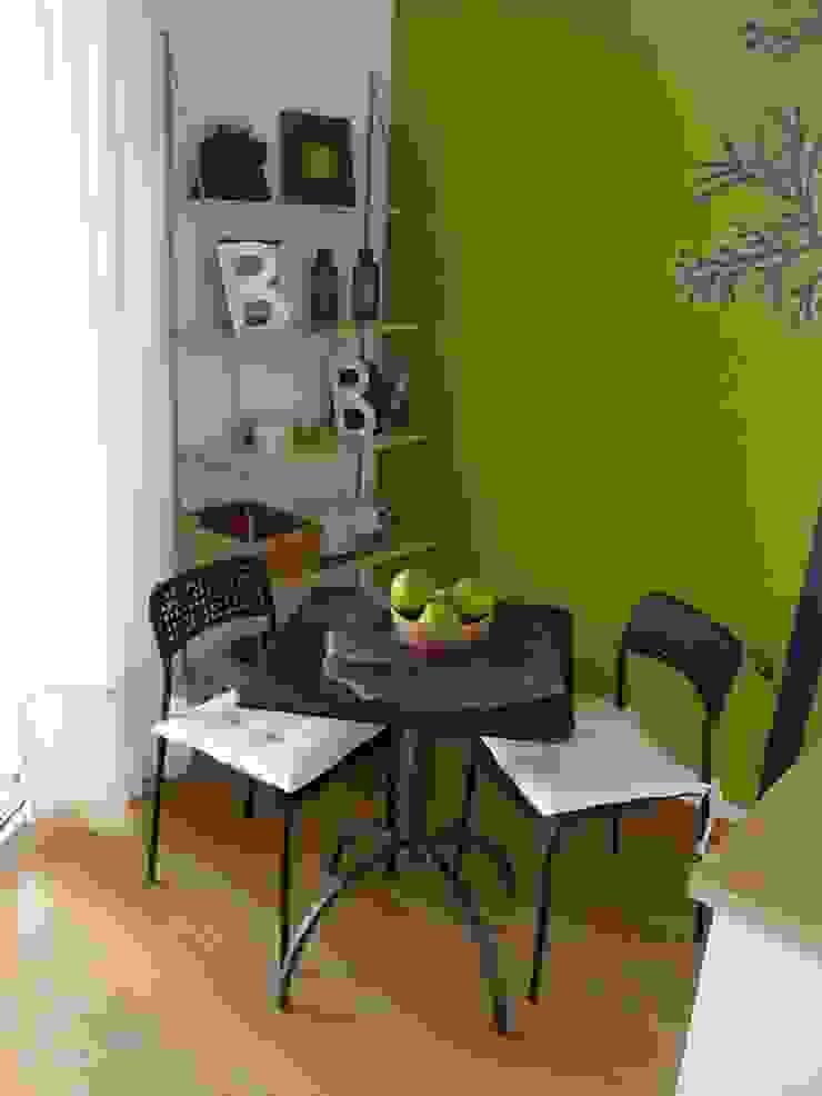 Zona pranzo AirBnb (DOPO) Clara Avagnina Home Staging