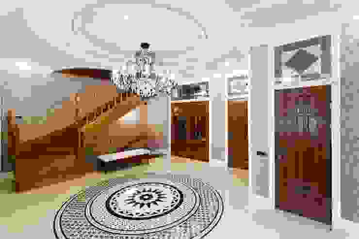 AGRAFFE design Pasillos, vestíbulos y escaleras de estilo clásico