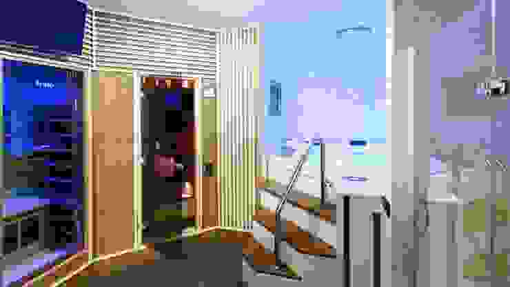 AGRAFFE design Spa de estilo tropical