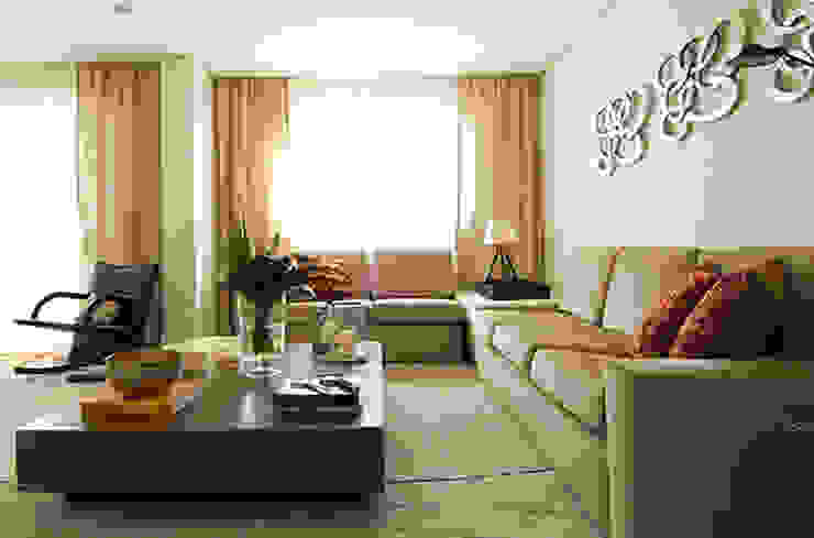 Apartamento Itaim Marcella Loeb Salas de estar modernas