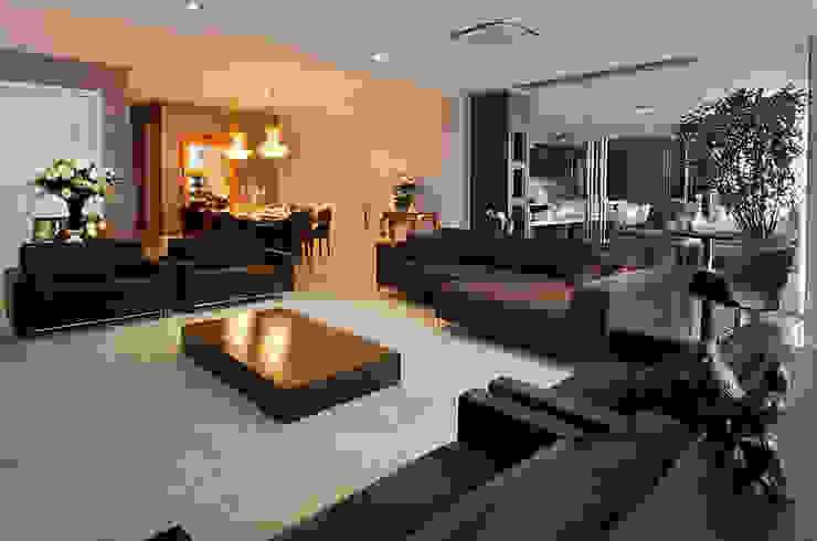 A31 Residência Canisio Beeck Arquiteto Salas de estar ecléticas