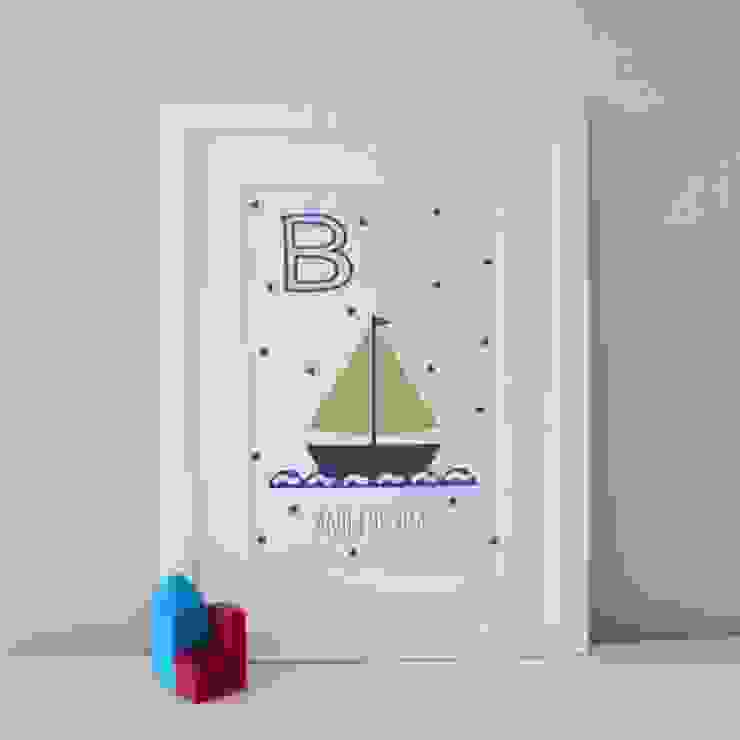 B is for Boat :: Personalised Print Hope & Rainbows Nursery/kid's roomAccessories & decoration