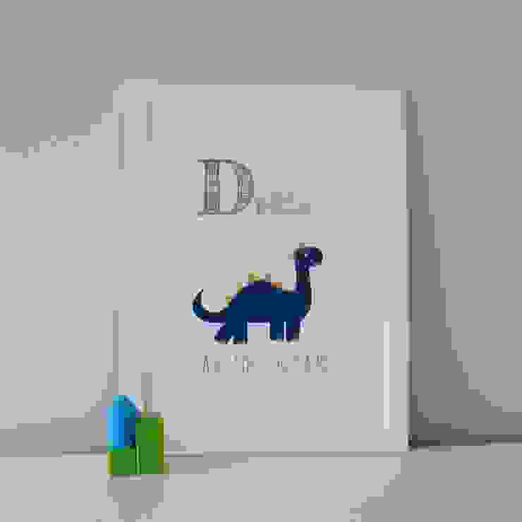 D is for Dinosaur :: Personalised Print Hope & Rainbows Nursery/kid's roomAccessories & decoration