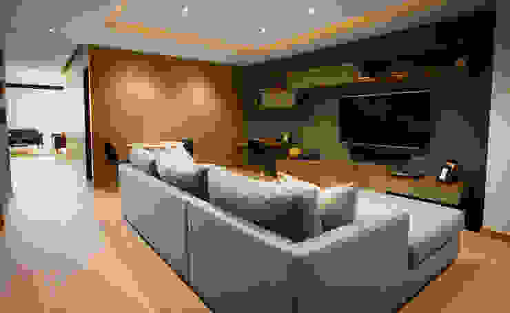 Concepto Taller de Arquitectura Modern Media Room