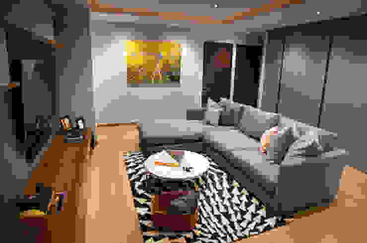 Concepto Taller de Arquitectura Modern Media Room