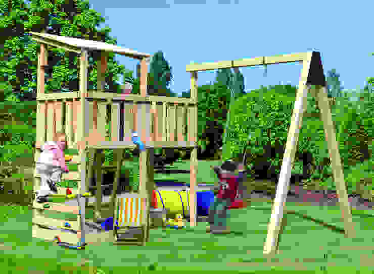 Spielgerät "Fidibus" Karibu Holztechnik GmbH Rustikaler Garten Schaukeln und Spielplätze