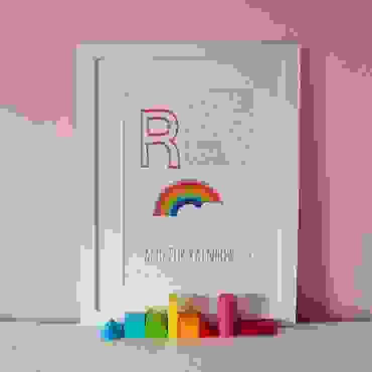 R is for Rainbow :: Personalised Print Hope & Rainbows Nursery/kid's roomAccessories & decoration