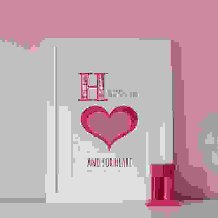 H is for Heart :: Personalised Print Hope & Rainbows Nursery/kid's roomAccessories & decoration