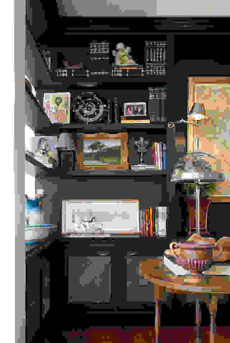 casa CR Raquel Junqueira Arquitetura Salas de estar campestres