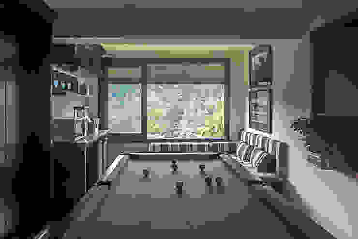 casa CR Raquel Junqueira Arquitetura Salas de estar campestres