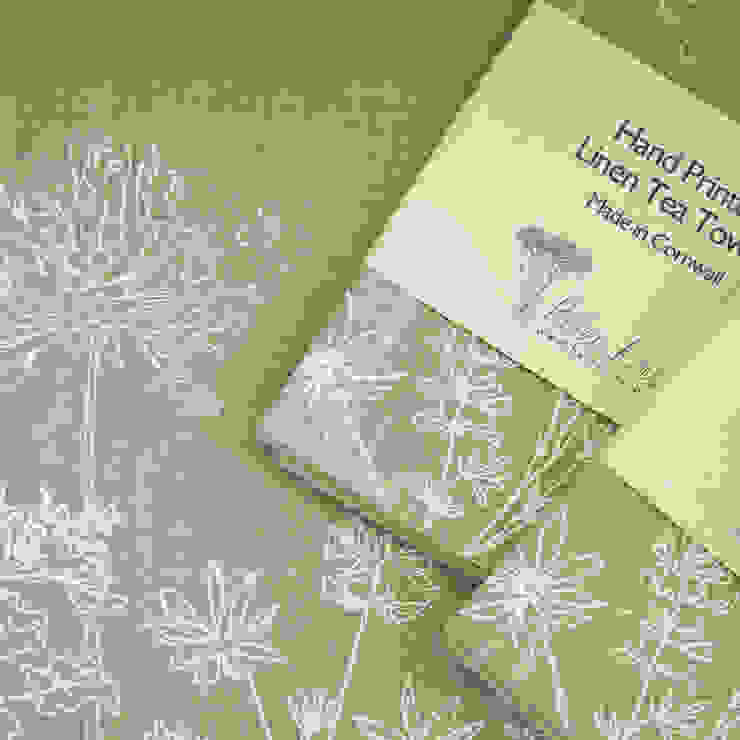Hand Printed Linen Tea -Towels | homify