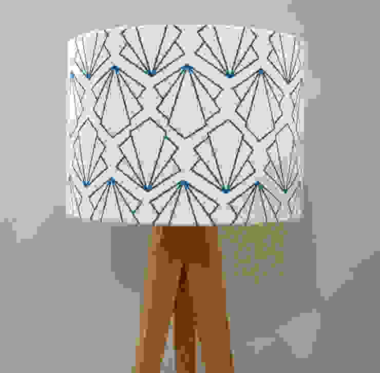 Sunbeam Lampshade, Joanna Corney Joanna Corney Moderne Wohnzimmer Beleuchtung