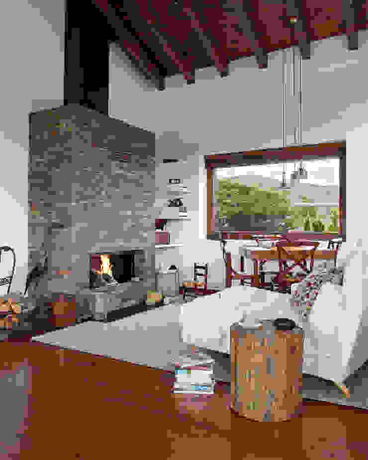 Casa en La Cerdanya. 2013, Deu i Deu Deu i Deu Living room