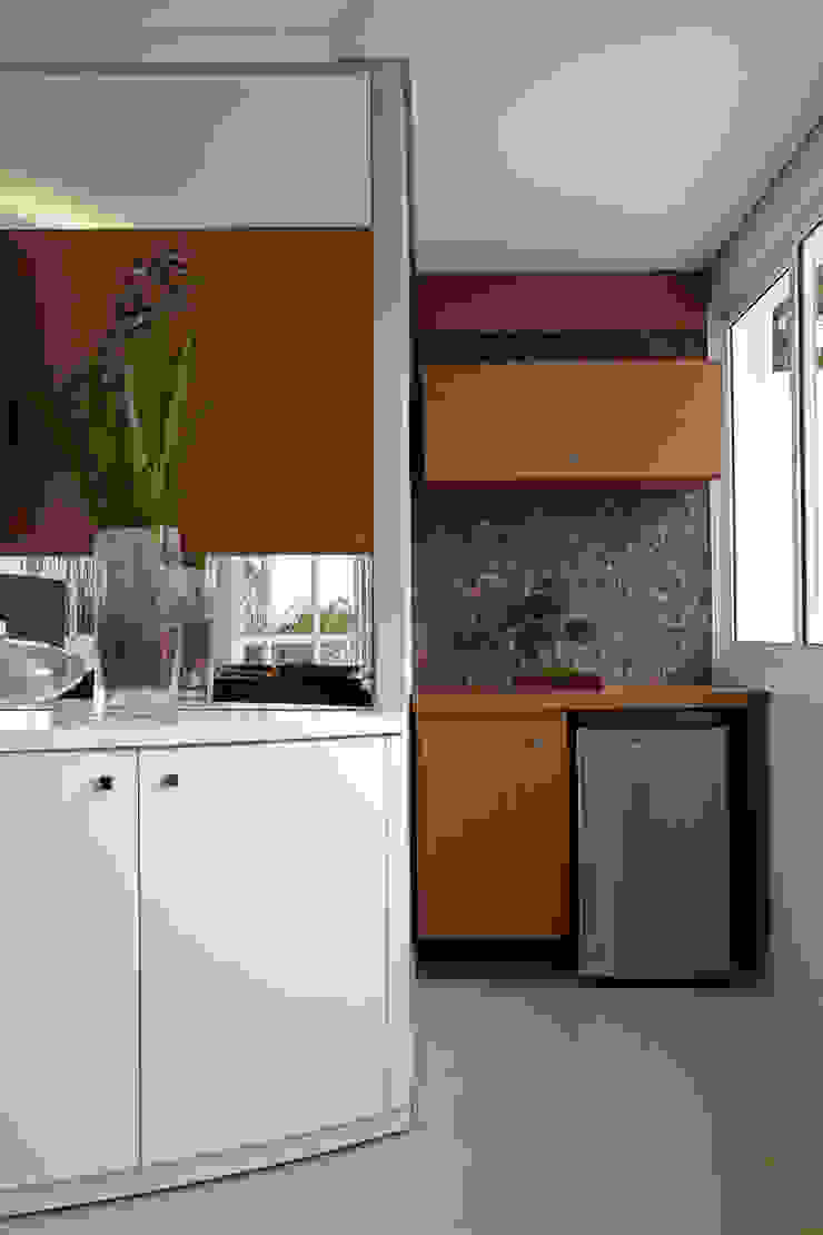 Casa da Serra Arquiteto Aquiles Nícolas Kílaris Salas multimídia modernas