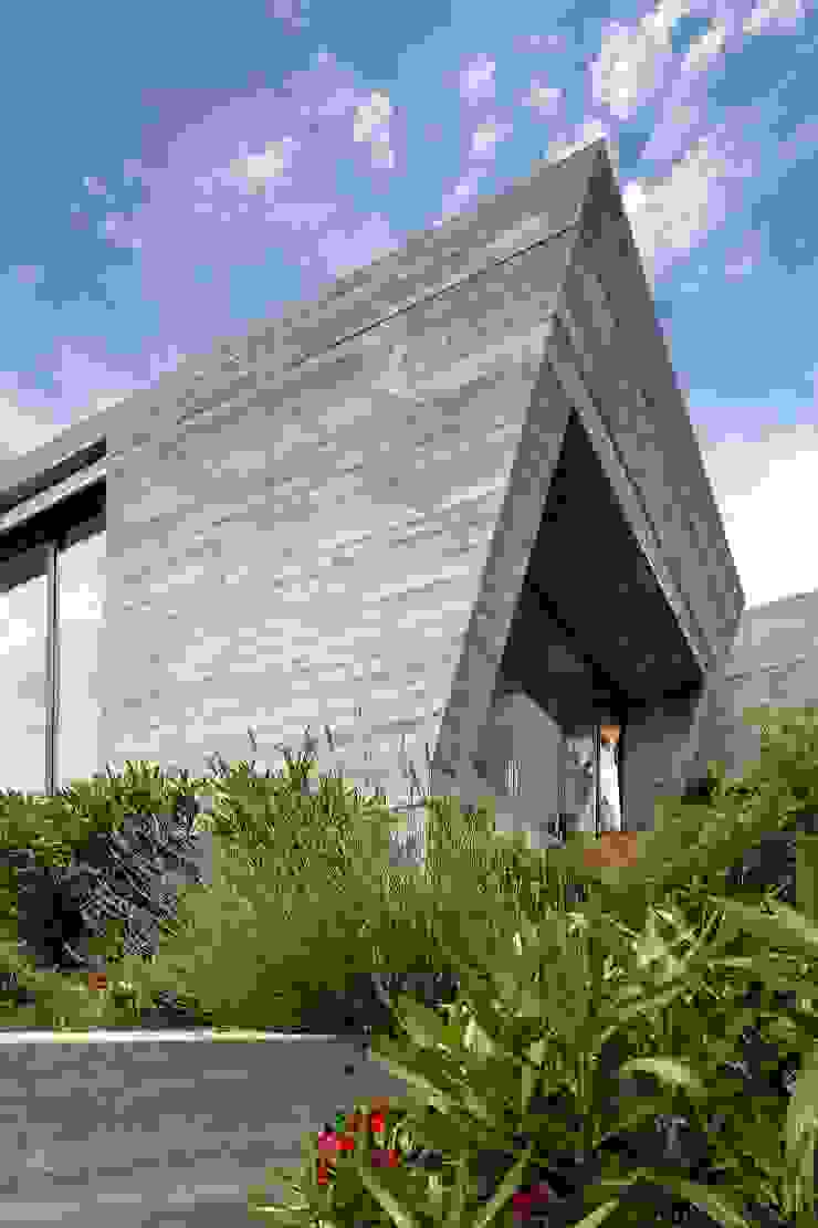 Ventanal de la suite principal. VelezCarrascoArquitecto VCArq Casas modernas