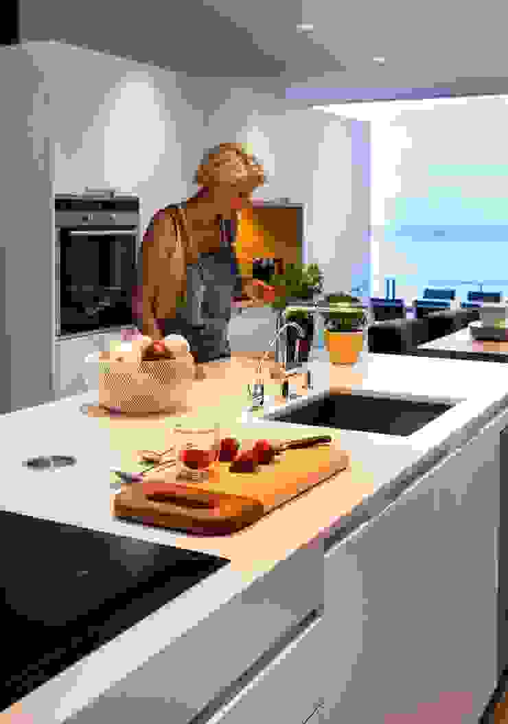 Detalle de la cocina. VelezCarrascoArquitecto VCArq Cocinas modernas