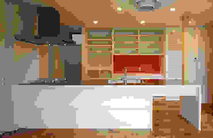 福田康紀建築計画 Modern Kitchen
