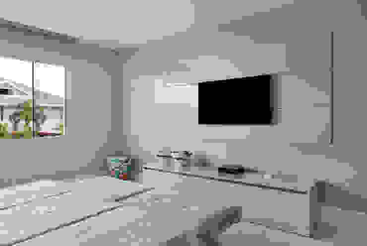 Arquitetura Residencial | Casa de luxo na Barra da Tijuca Leila Dionizios Arquitetura e Luminotécnica Quartos modernos