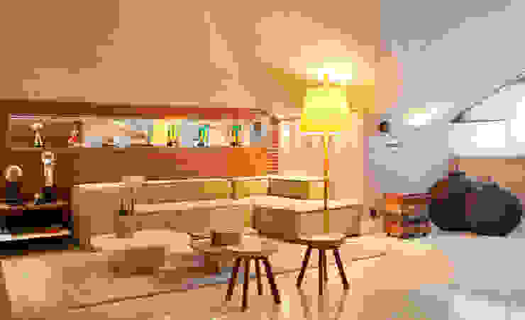 Arquitetura Residencial | Casa de luxo na Barra da Tijuca Leila Dionizios Arquitetura e Luminotécnica Varandas, alpendres e terraços modernos