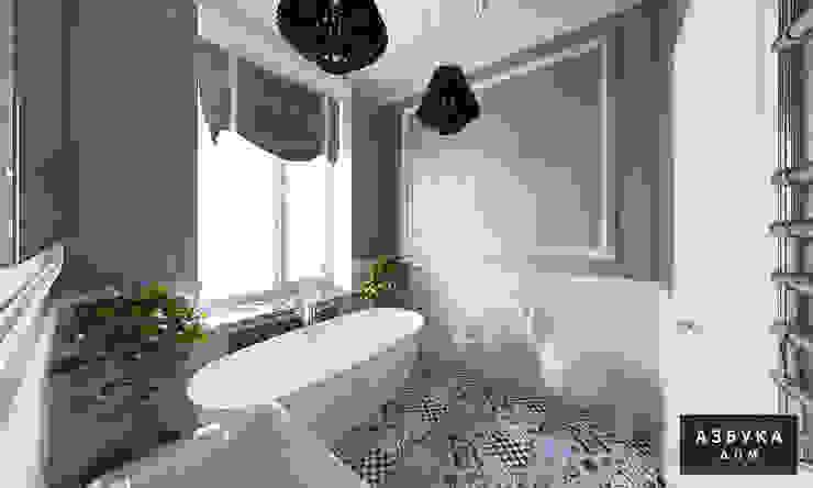 Квартира в историческом центре Санкт-Петербурга, Студия дизайна "Азбука Дом" Студия дизайна 'Азбука Дом' Ванная комната в эклектичном стиле