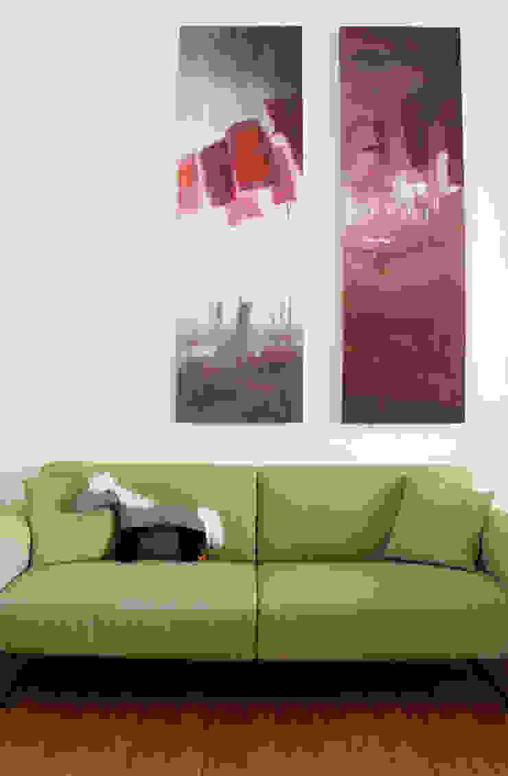 detail woonkamer Moderne woonkamers van studio k Modern