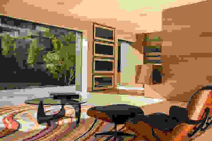 ML Residence Gantous Arquitectos Вітальня