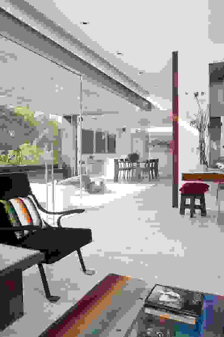 Polanco Penthouse Gantous Arquitectos Nowoczesny korytarz, przedpokój i schody