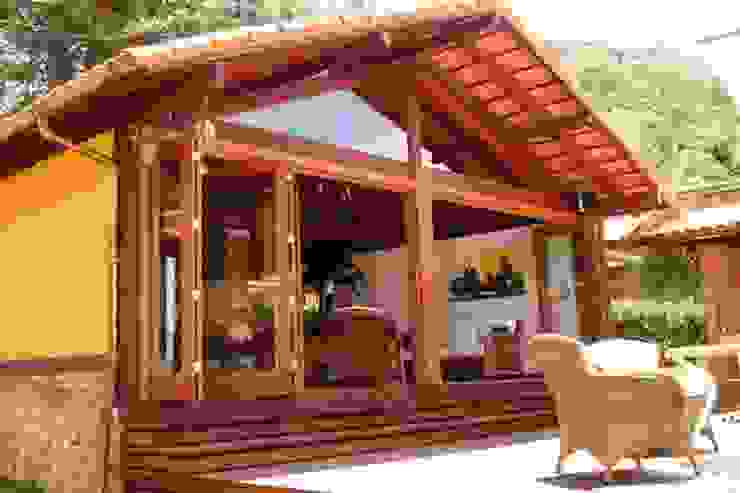 Casa de Campo em Araras, Cadore Arquitetura Cadore Arquitetura Rumah Gaya Rustic