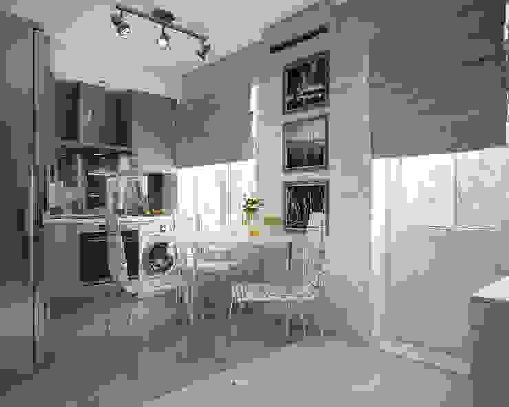 Отдельные проекты, «Студия 3.14» «Студия 3.14» Minimalist kitchen
