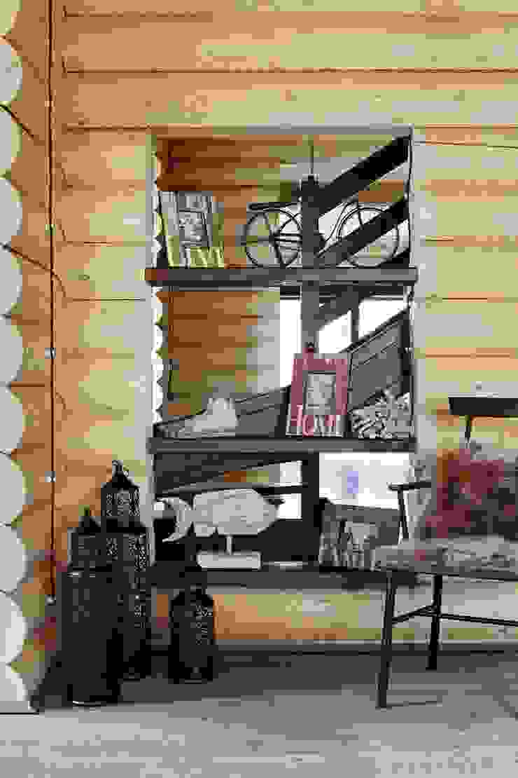 Lavka-design дизайн бюро 러스틱스타일 거실