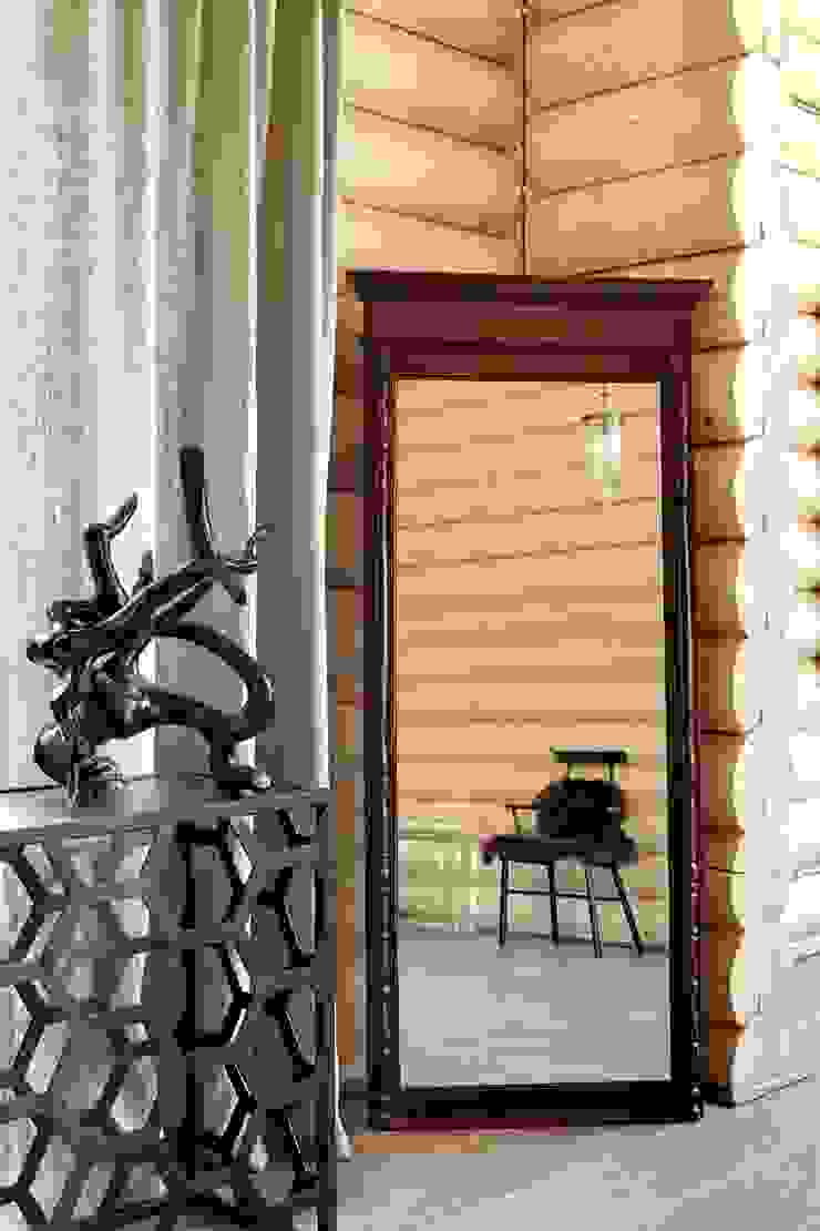 Lavka-design дизайн бюро 러스틱스타일 거실