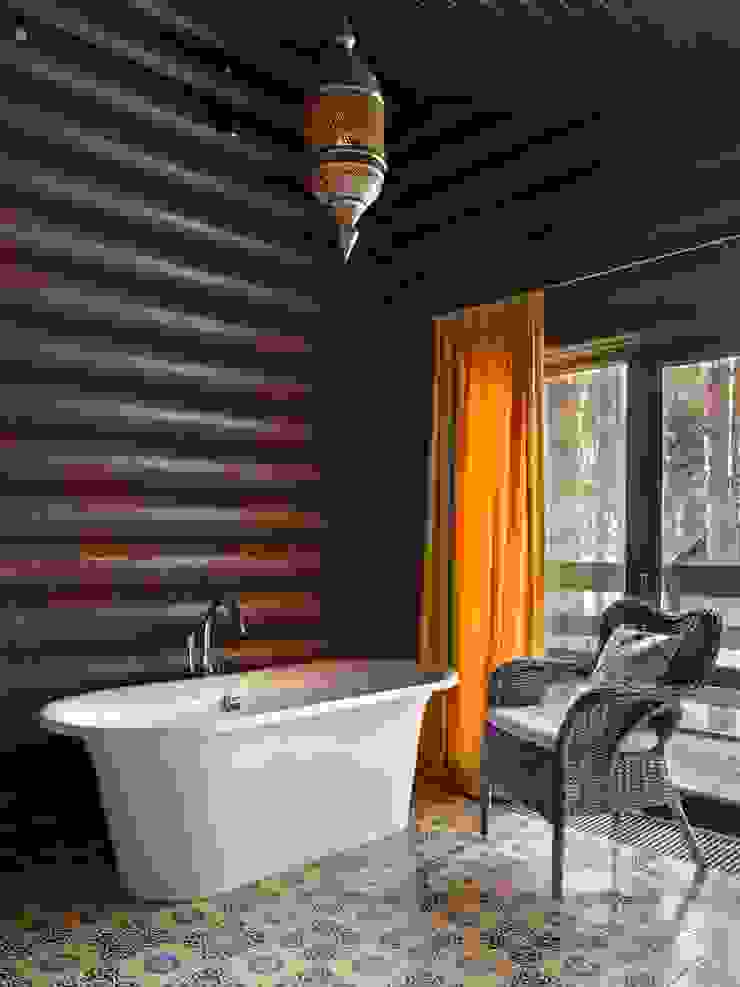 Lavka-design дизайн бюро 러스틱스타일 욕실