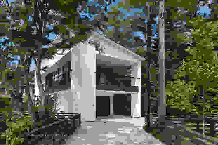 035カルイザワハウス, atelier137 ARCHITECTURAL DESIGN OFFICE atelier137 ARCHITECTURAL DESIGN OFFICE 現代房屋設計點子、靈感 & 圖片 Black